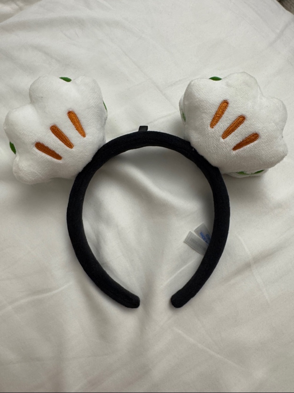 Disney Parks Mickey Mouse Sandwich Pao Plush Headband Ears Tokyo Disneyland